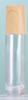 Frasco Rolo de Vidro Colorido Galvanizado 10ml Frasco para Óleo Essencial Frasco de Perfume Frasco para Óleo Labial Frasco Rolo para Creme para os Olhos