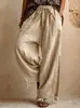 Pantalones casuales versátiles de pierna ancha con flecos, transfronterizos europeos y americanos, personalizados para Amazon