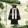 Temporada de Graduación 2025 Transfronteriza Uniforme de Licenciatura Acrílico Impresión UV Colgante de Regalo Conmemorativo de Graduación Artesanía de Acrílico