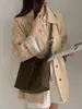 Bolso Cubo de Ante Modelo Nuevo 2026 Estilo Casual Bolso de Hombro de Piel de Vaca Mate Gran Capacidad Bolso Cruzado Vintage para Mujer