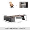 Mesa de Escritório Executiva Simples, Mesa Moderna para CEO, Conjunto Elegante de Mesa e Cadeira Executiva de Luxo Leve