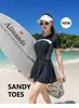 Traje de baño conservador de una pieza para mujer, que cubre el abdomen, aspecto adelgazante, secado rápido, para piscina de natación profesional de competición, talla grande para mujer