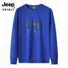 Sudadera Casual Lisa de Cuello Redondo para Hombre, Nueva de Primavera y Otoño, Camiseta de Manga Larga Lisa para Correr y Deportes, Camiseta Interior