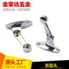Zuogang Hardware Estante para Toallas de Doble Capa Engrosado de Aleación de Zinc Estante de Doble Tubo Redondo Perchero de Doble Cabezal al por Mayor Armario