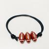 Pulsera de Baloncesto Béisbol Pulsera para Estudiantes Hombres y Mujeres Hilo de Cera Trenzado Pulsera de Tenis Rugby Pulsera Deportiva Pulsera