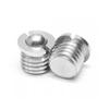 Pistão com Flange de Aço Inoxidável 304 Esfera de Posicionamento com Parafuso de Contas Onduladas Pistão Telescópico Cabeça Esférica com Mola Flange Parafuso de Contas Onduladas