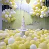 Globos Espesos en Colores Granate, Azul y Blanco para Montaje de Escenario, Decoración de Eventos, Salón de Clases, Jardín de Infancia, Cumpleaños, Globos al por Mayor