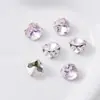 Pedrería sin base de Cristal K9, Pedrería Cuadrada con forma de Huevo de Paloma para Uñas, Accesorios para Uñas, Bolas de Pedrería para Uñas, Anillos Plateados