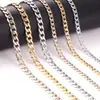 Moda Europea y Americana para Hombre Tendencia Hip-Hop Cadena para Hombre con Rayas Horizontales y Cadena de Látigo de Monta Fabricante de Collares de Acero Inoxidable Venta al por Mayor