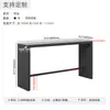 Silla de Bar de Ratán Nórdica para Exteriores, Taburete Alto de Gama Alta, Barra al Aire Libre de Villa Exterior, Silla de Bar de Aleación de Aluminio para B&B