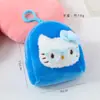 Monedero de Felpa Lindo de Dibujos Animados, Estuche para Auriculares de Muñeca 3D Femenino, Bolsa Portátil con Cremallera para Guardar Monedas al por Mayor