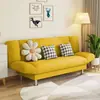 Sofá modelo nuevo 2026 para dormitorio, sala de estar de apartamento pequeño, sofá pequeño de tela para dos o tres personas, sofá perezoso para casa de alquiler