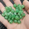 Cuentas hexagonales de calcedonia verde hielo, cuentas sueltas de jade, cuentas de ágata verde brillante tipo linterna, cuentas poligonales, cuentas tipo barril, cuentas decorativas al por mayor