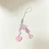 Venta al por mayor del fabricante Nuevo modelo Gato Kt Lazo Cadena para teléfono Colgante de cadena para teléfono con cuentas hecho a mano Decoración para niñas