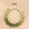 Contas de jade natural, materiais de cristal de jade Hetian, pulseiras personalizadas DIY, materiais de jadeíta antigos, pulseiras de atacado