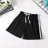 Calça de Casa Infantil Algodão Puro Shorts para Meninos Calça de Dormir para Meninas para Crianças Maiores Roupa de Verão para Exterior Calça Casual de Cinco Pontos para Meninos
