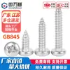 Tornillos Autorroscantes de Acero Inoxidable 304 Cabeza Redonda de Cruz Colección de Accesorios Rosca Gruesa Clavos de Cabeza Grande Tornillos para Madera de Cabeza Plana