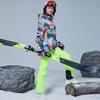 South Expedition e North Battle Feminino Snowboard Double-board Ski Suit À Prova de Vento À Prova D'Água Quente Respirável Ski Suit Escalada Roupas