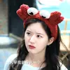 Celebridad de Internet Zhao Rusi Corea del Sur Maquillaje Lindo Banda para el Cabello Mujeres Lavado de Cara Ala Ancha Antideslizante Sujetador de Cabello Divertido Pañuelo para la Cabeza Mujeres