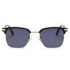 3239 caja de cejas metálica moda europea y americana moda retro clásica negocio Amazon gafas de sol para hombre y mujer