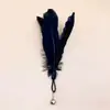 Vara de Brinquedo para Gatos com Cabo de Madeira, Haste Longa Extensível, Pena com Sino, Entretenimento Interativo Autônomo, Resistente a Arranhões, Resistente a Mordidas, Alívio do Tédio, Em Estoque, Direto da Fábrica