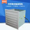 Ventilador Axial Quadrado de Parede Baixo Ruído 220/380V Ventilador Axial de Parede com Grelha Industrial para Ventilação