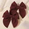 Set de Pasadores Populares Transfronterizos para el Cabello con Lazo para Niñas, Lindos Pasadores de Nylon con Forma de Grano de Maíz, Accesorios para el Cabello para Fiestas de Niñas 3749