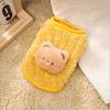 Ropa para perro cachorro gatito perrito perrito perro ropa de perro oso de peluche perrito de taza de té perro de leche gato de leche chaleco
