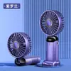 Ventilador de mano N15, popular ventilador portátil recargable por USB para estudiantes, silencioso, potente, mini ventilador personal de aromaterapia