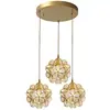 Candelabro de pétalos de vidrio de cobre puro estilo japonés para restaurantes, cafeterías, bares pequeños, lujo ligero, lámpara de mesita de noche simple y acogedora para dormitorio