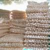 Perlas redondas de imitación ABS, cuentas sueltas, material para bricolaje, accesorios al por mayor, perlas de imitación de medio agujero, aretes de botón, accesorios para collar