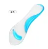 Palmilhas de Amortecimento Coloridas Transparentes de PU com Arco de Massagem para Salto Alto
