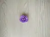 Cabeza de flor de rosa pe flor de espuma de simulación 3.5cm caja de regalo de boda Decoración de guirnalda Día de San Valentín oso flor artificial