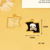Brújula Oceánica Pirata de Estilo Mixto Transfronterizo Accesorios de Joyería DIY Esmalte Aleación Collar Pendiente de Arete Dijes