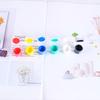 Pintura Acrílica Seleccionada Cuidadosamente Set de 12 Colores Juego de 6 Piezas Pintura Artística para Estudiantes Colorear Muñeco de Yeso Tira de Pintura Mancha Fábrica
