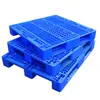 Paletas de Plástico con Patrón de Rejilla para Logística, Azules, Hechas de Material Nuevo, Especializadas para Tubos de Acero, Paletas de Plástico para Estanterías, Al por Mayor