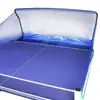 Máquina Portátil de Bolas de Tênis de Mesa com Rede Coletora de Bolas Estrutura de Rack de Reciclagem de Bolas Estrutura Estilo Rede de Ping Pong