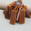 Chaveiros de Madeira de Pessegueiro para Presente Atacado Pequenos Presentes para Brindes de Atividades Pingente de Chaveiro de Carro de Madeira Prático Brindes Grátis