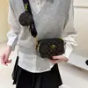 Bolsa pequena de alta qualidade para mulheres, novo modelo primavera e outono 2026, bolsa de câmera de luxo leve, bolsa versátil e moderna para celular, bolsa de ombro e transversal