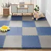 Alfombra entrelazada para el hogar, alfombrilla de espuma de esponja para bebé, alfombrilla para gatear en el suelo, alfombrilla de espuma para el suelo, alfombrilla para gatear para niños, alfombrilla anticaídas