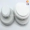 Algodão de banho EVA oval para polimento de cor pode ser inserido com cabo de bastão de madeira cabeça de escova de limpeza de atrito eva gravação moagem