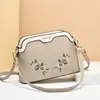 Bolsa Feminina de Couro Genuíno 2024 Nova Bolsa Feminina Bolsa Transversal Versátil Feminina Bolsa de Ombro Moda Bolsa de Braço Bolsa Transversal