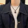 Collar Colgante Danza del León Libro Rojo Pequeño Unisex Cadena para Clavícula de Moda Chica Genial Mejor Amiga Regalo de Cumpleaños Estilo Chino Genial de Moda