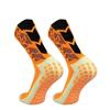 Meias Esportivas de Futebol Coloridas de Cano Médio Antiderrapantes para Competição Treinamento ao Ar Livre com Base de Toalha Espessa para Corrida para Homens