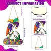 Nuevas Decoraciones Colgantes de Madera de Pelícano y Cocodrilo de Mardi Gras Decoración para Fiesta de Carnaval de Nueva Orleans Adornos Colgantes Tallados en Madera Transfronterizos
