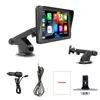 Tela portátil CarPlay transfronteiriça 7 polegadas Navegador GPS para carro Gravador IPS HD CarPlay sem fio universal