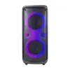 Exportação Sudeste Asiático Novos Alto-falantes Duplos de 6,5 polegadas 60W Festa ao Ar Livre Caixa de Som Bluetooth para Festa com Microfone Sem Fio