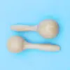 Instrumentos de percusión Orff personalizados para niños, maracas de madera, pelotas de arena, maracas de madera de mano para jardín de infantes, instrumentos de maraca de madera