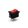 Interruptor de inicio de barco tipo palanca KCD11-101 para juguete, 10*15mm, 3A250VAC, 6A125VAC, blanco