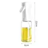 Botella Pulverizadora de Aceite a Presión Freidora de Aire Hogar Botella Pulverizadora de Aceite Botella Pulverizadora a Presión Botella Pulverizadora Niebla Cocina Atomizador de Aceite